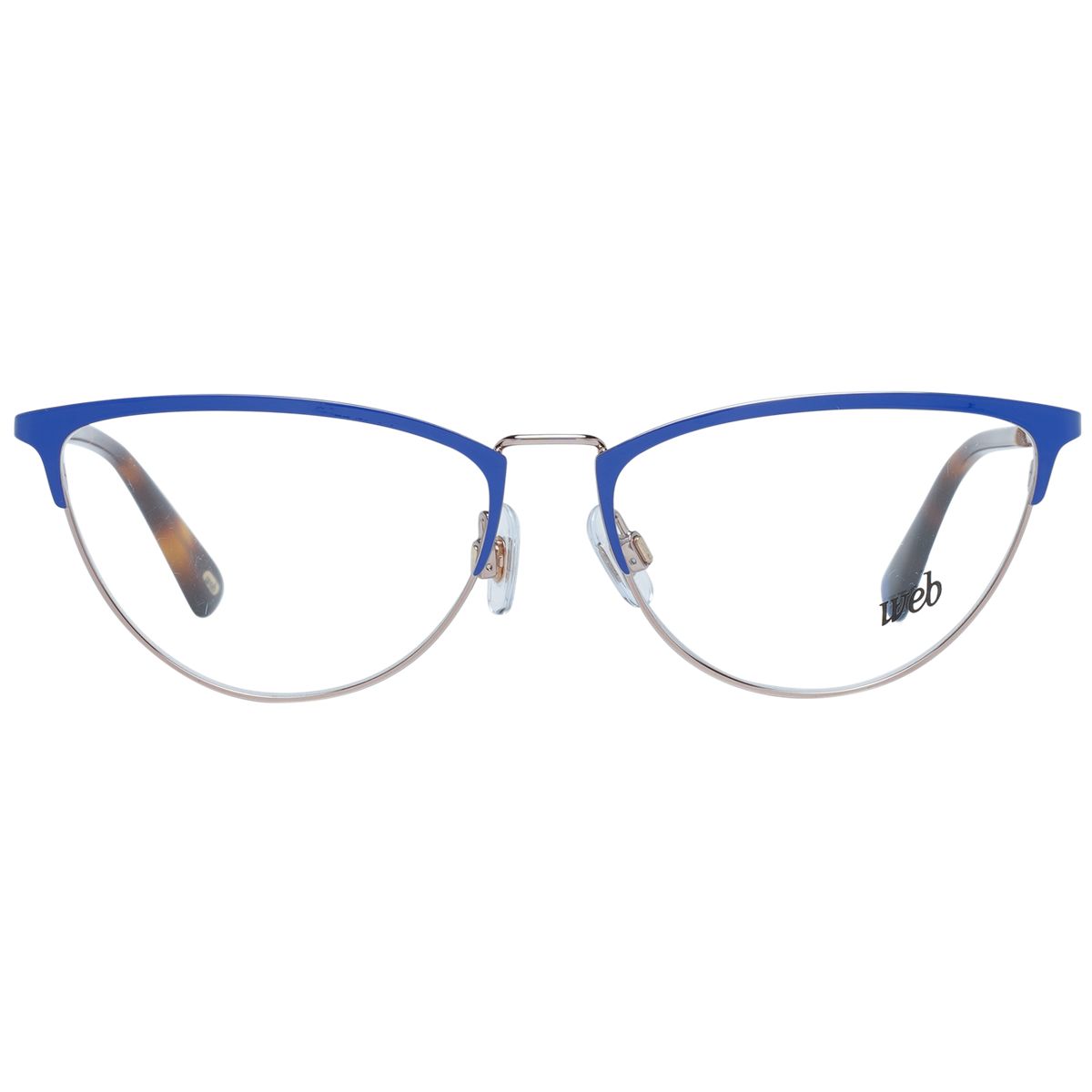 Zweifarbige Cat-Eye Brillenfassung