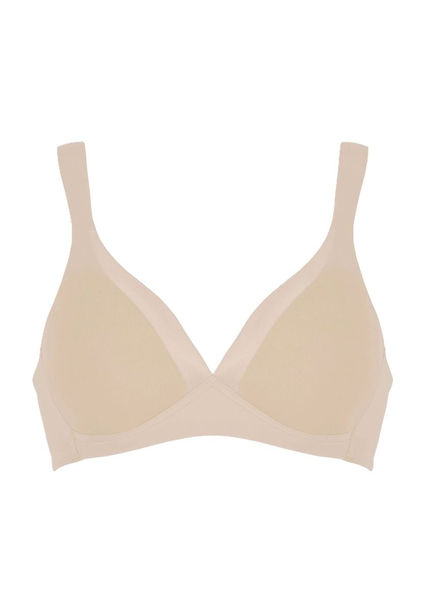 Weicher bügelloser BH mit breiten Trägern