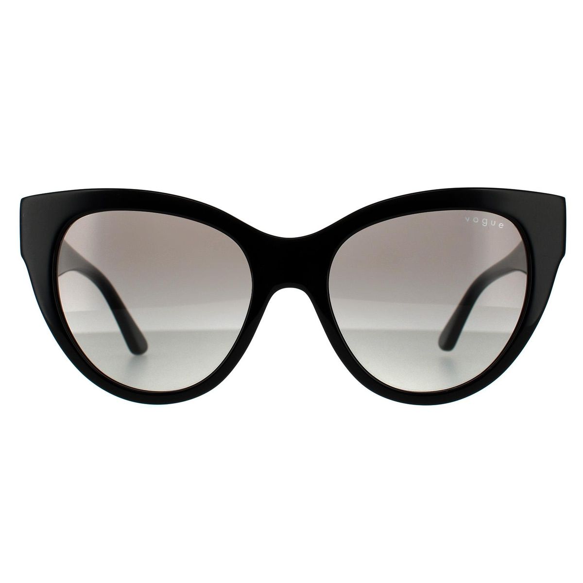 Schwarze Cat-Eye-Mode-Sonnenbrille