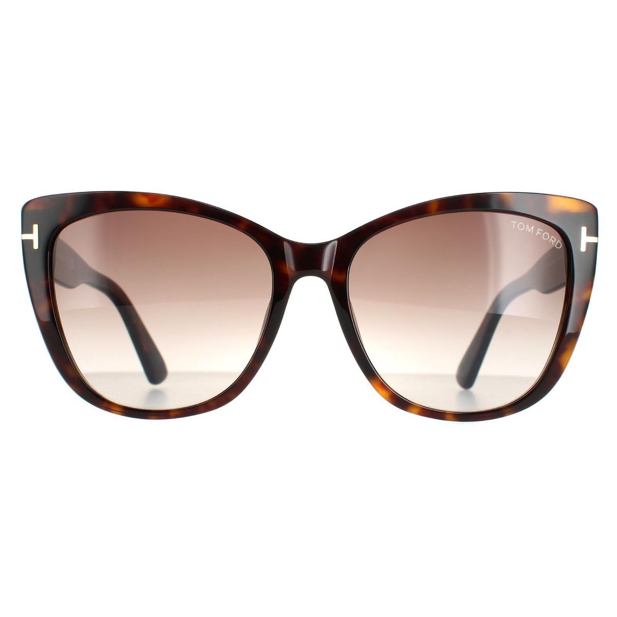 Cat-Eye Dunkel Havana Sonnenbrille