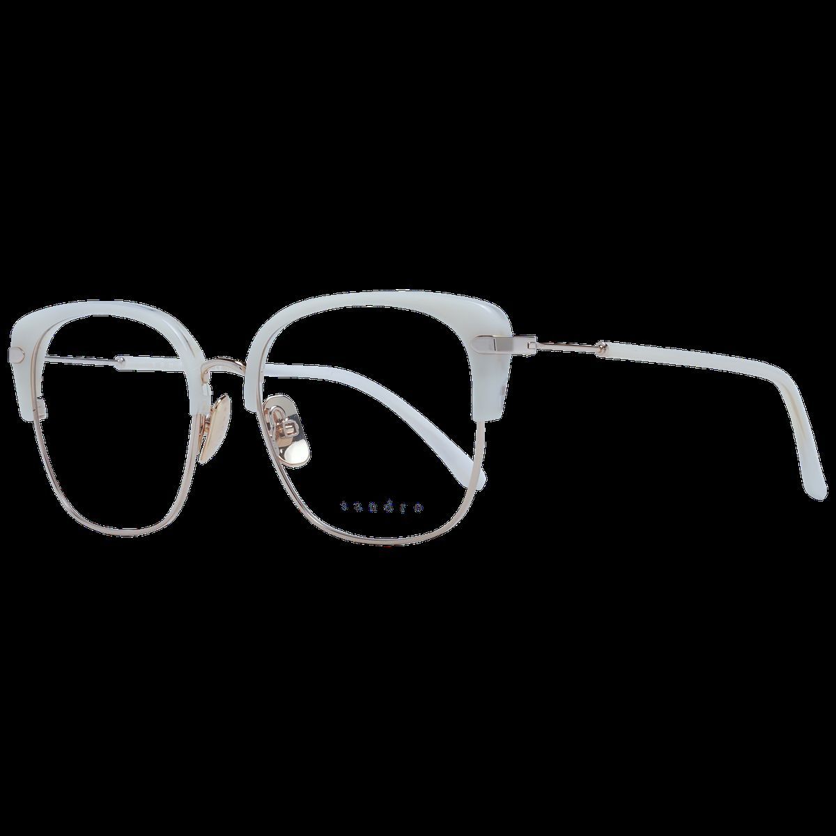 Browline-Brille mit unterem Metallrahmen