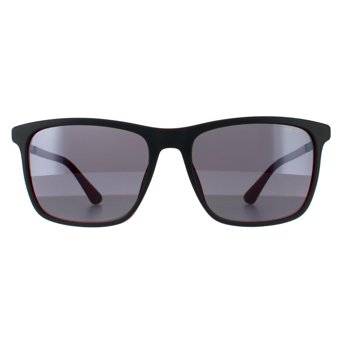 Quadratische Sonnenbrille mit verspiegelten Gläsern