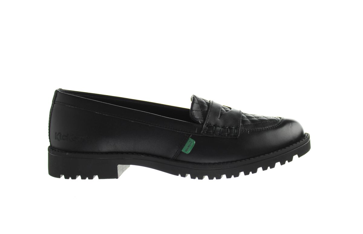 Klassischer gesteppter Penny Loafer