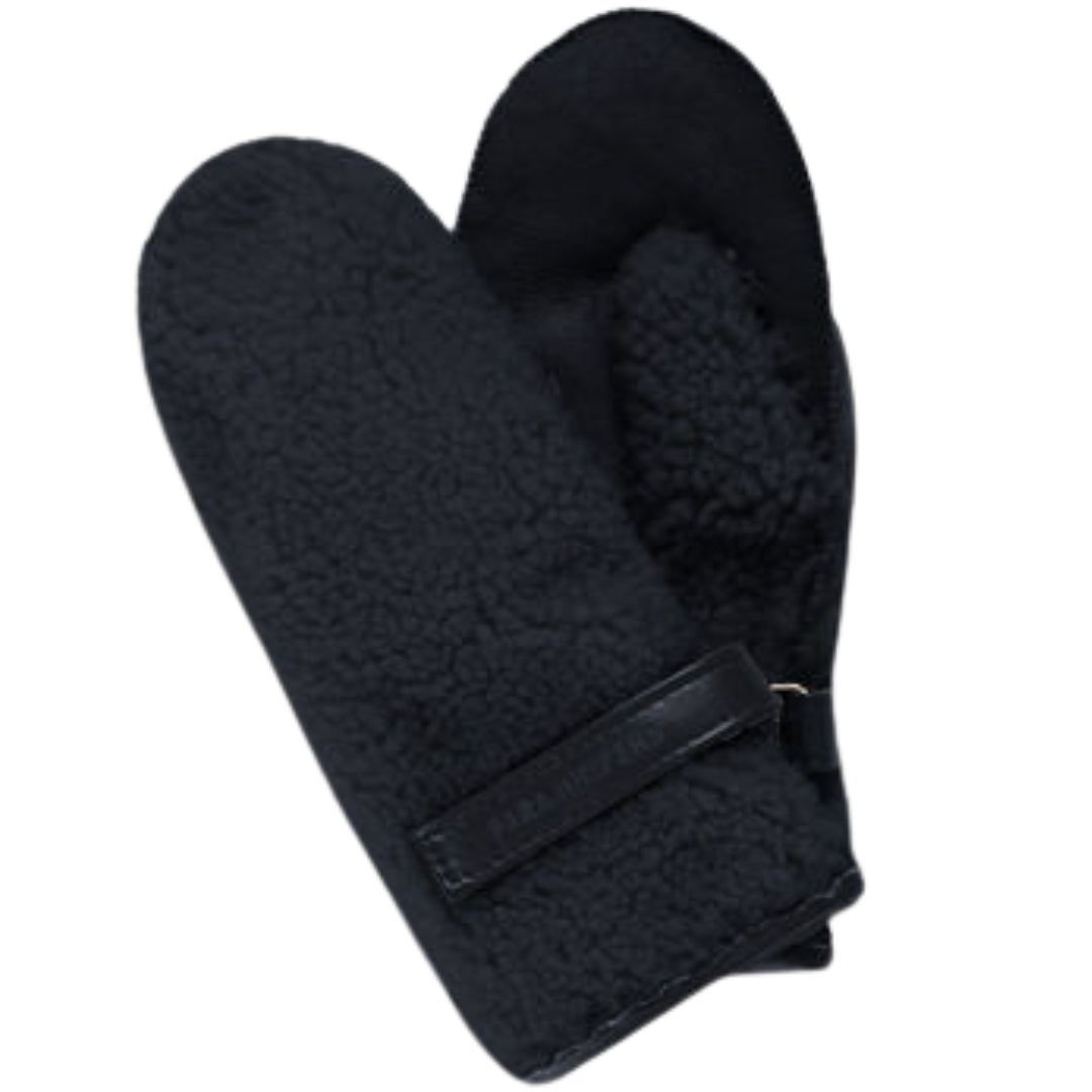 Plüsch Winterhandschuhe mit Riemendetail