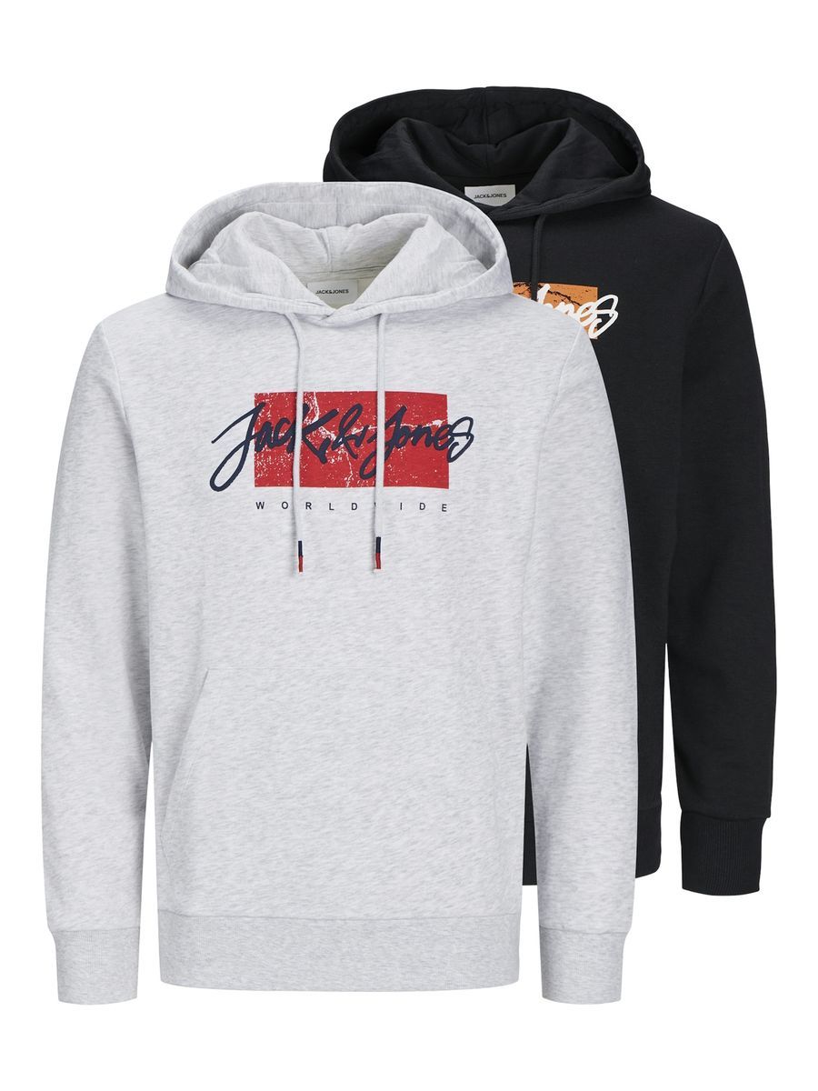 Baumwollmischung Hoodie mit Logo-Grafik