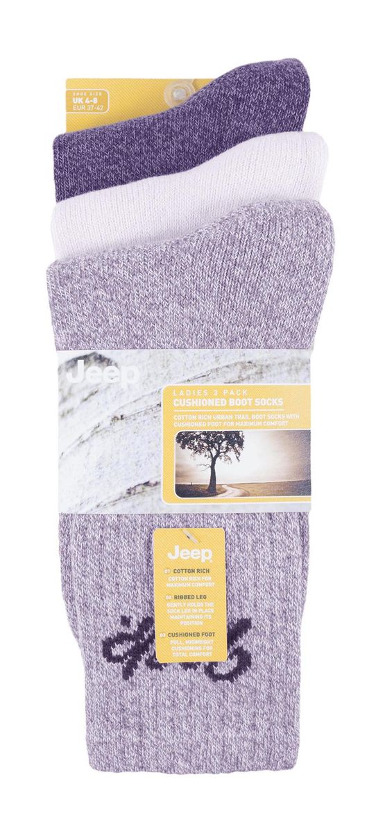 Gerippte gepolsterte Outdoor-Wandersocken