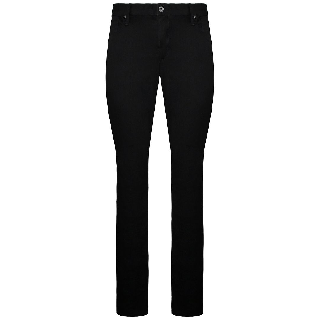 Schmal geschnittene Jeans mit niedriger Leibhöhe