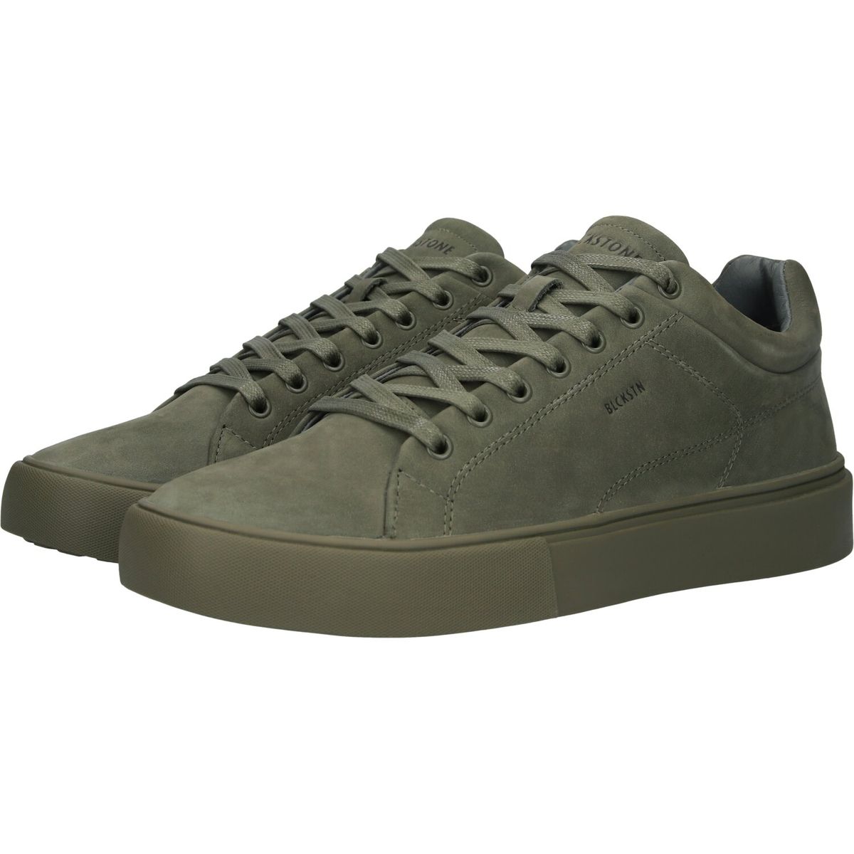 Minimalistische Nubukleder Cupsole Sneaker