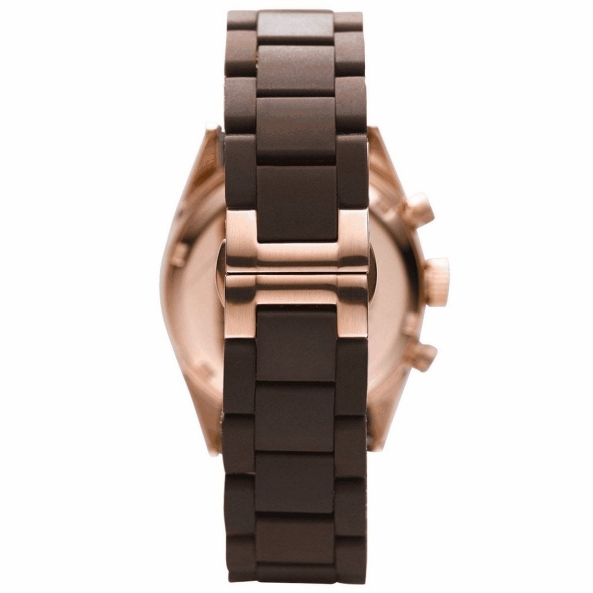 Klassischer Chronograph mit strukturiertem Armband