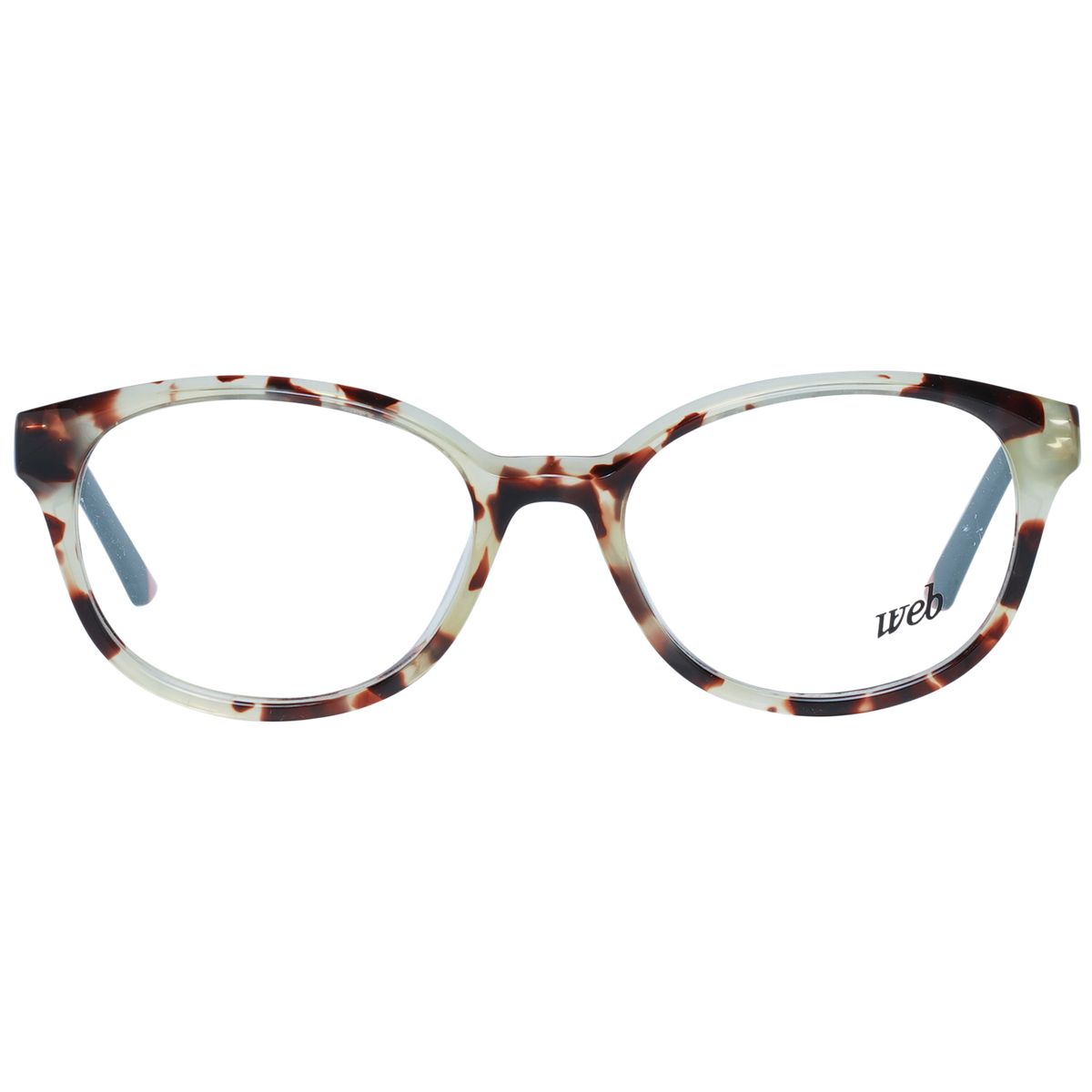 Ovale Brille in Schildpatt-Optik