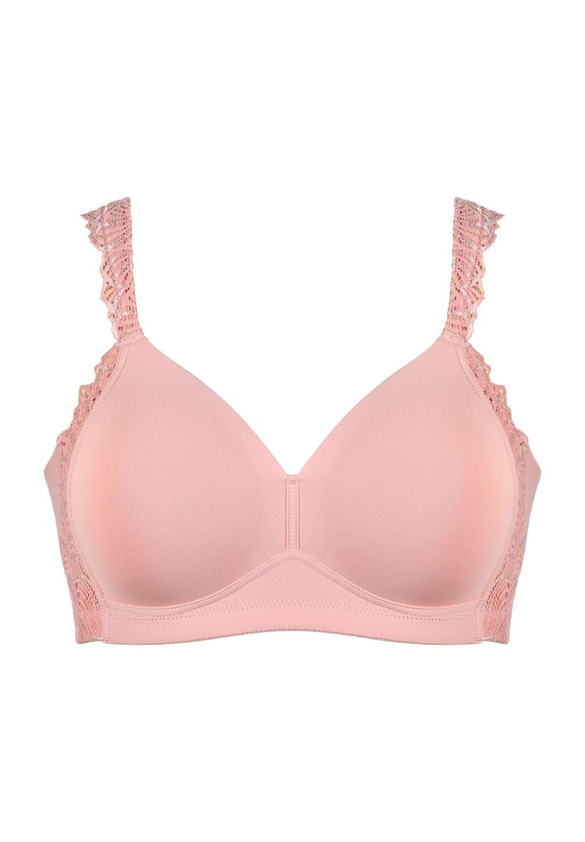 Glatter kabelloser Kontur-BH mit Spitze