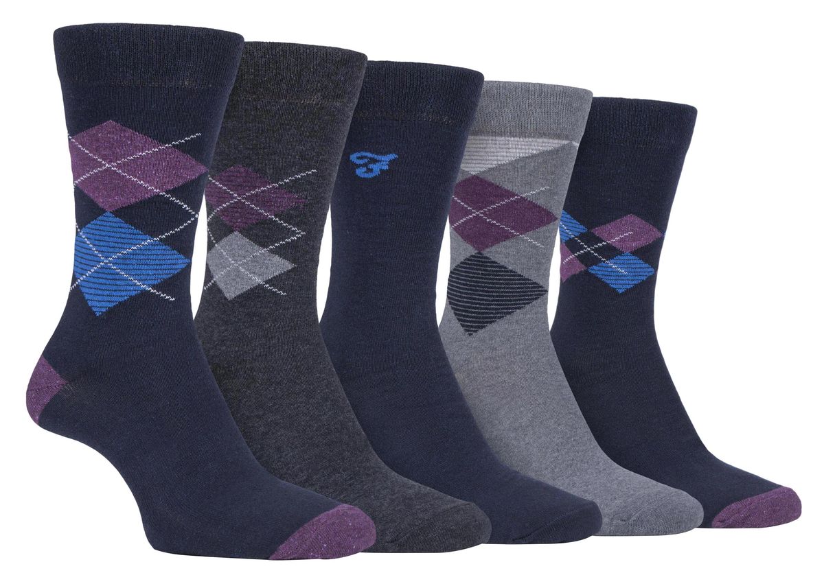 Klassische Argyle Baumwollsocken