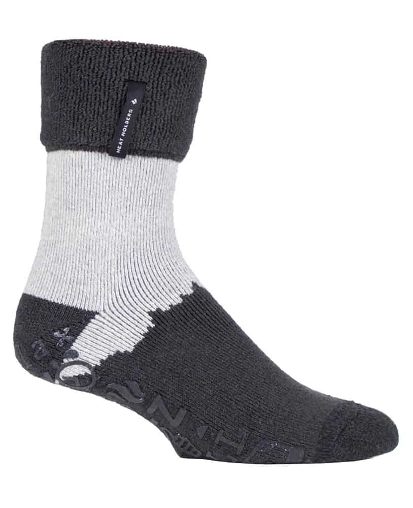 Herren Lounge Socken mit Grips