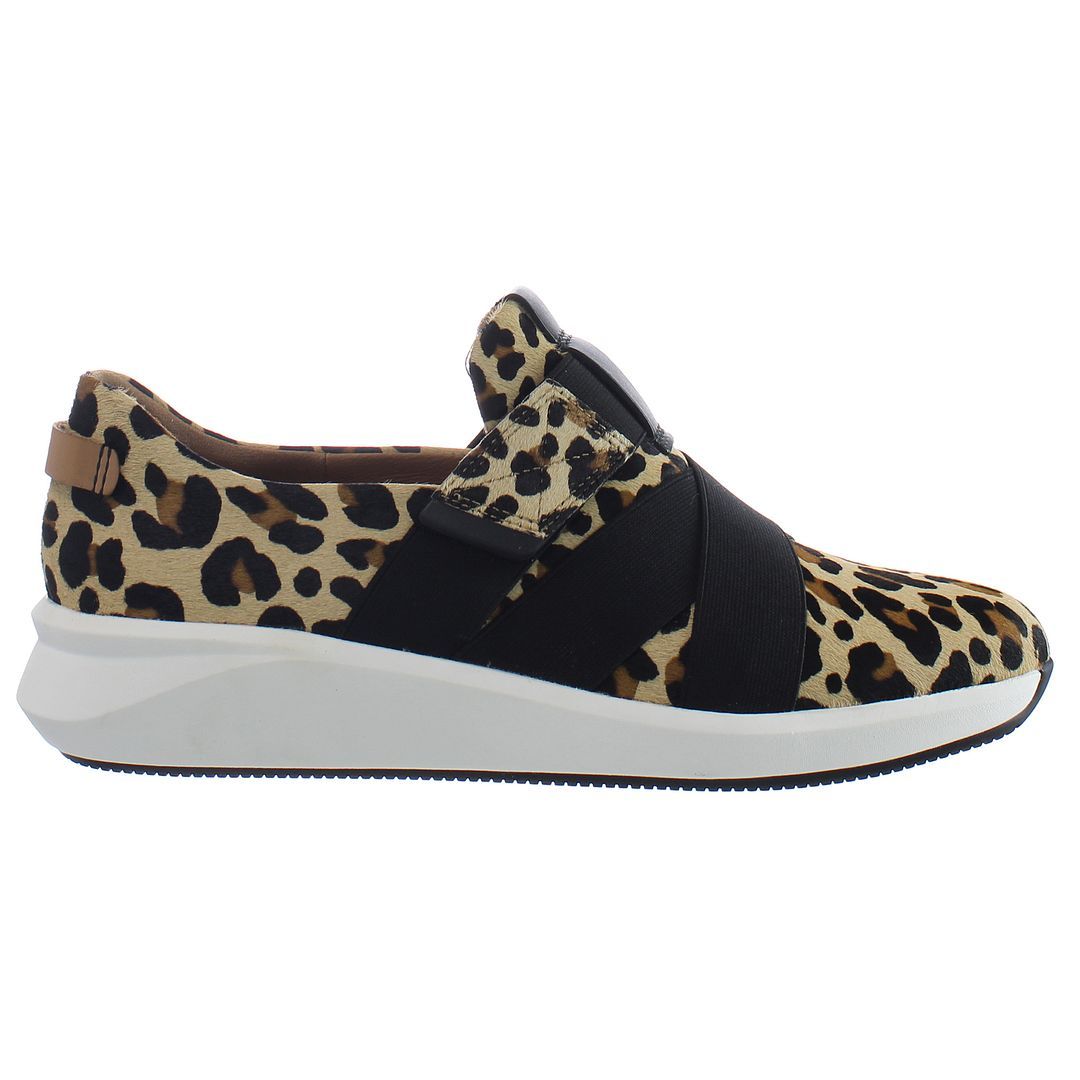 Slip-On Trainer mit Leopardenmuster