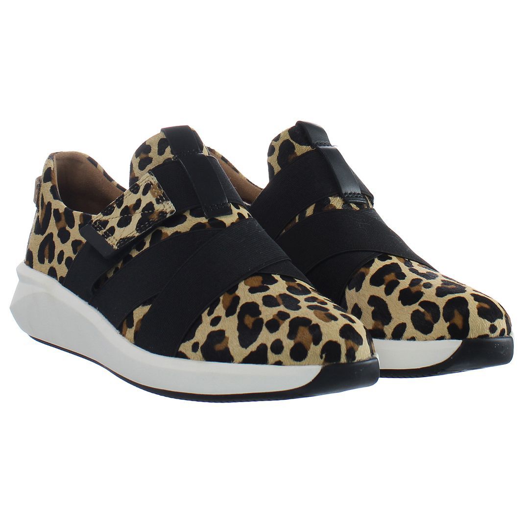 Slip-On-Sneaker mit Leopardenmuster