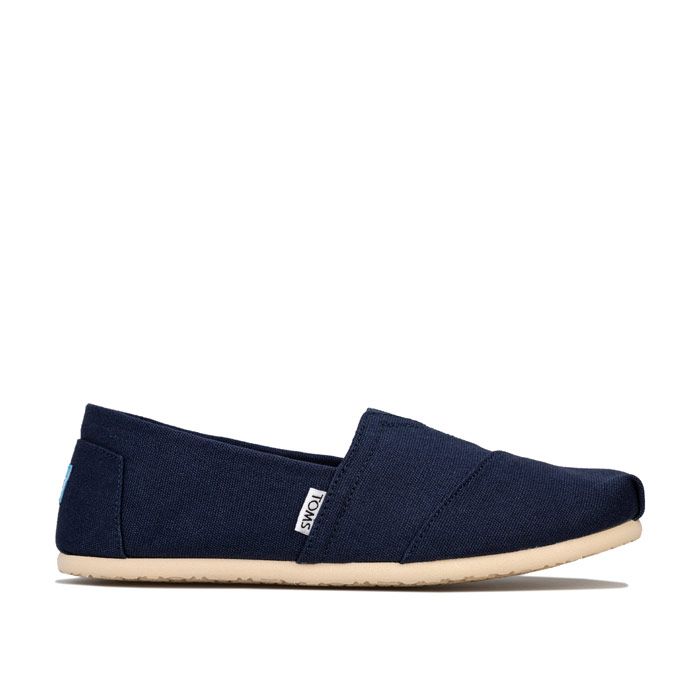 Toms Herren Espadrilles Classics Canvas in Marineblau
