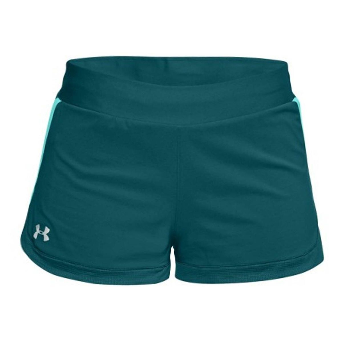 Türkisblaue Sport-Laufshorts