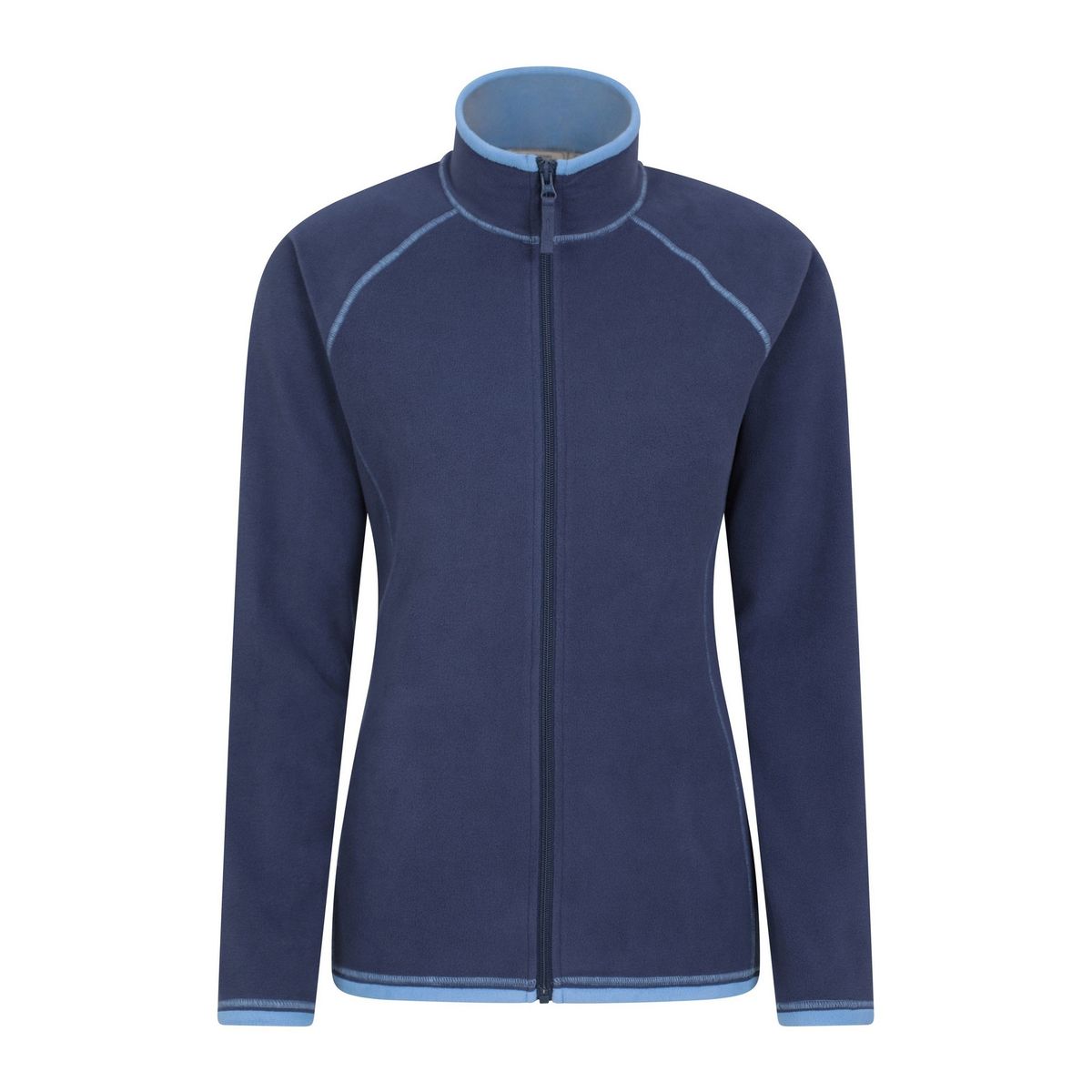 Damen Microfleece Jacke mit Reißverschluss
