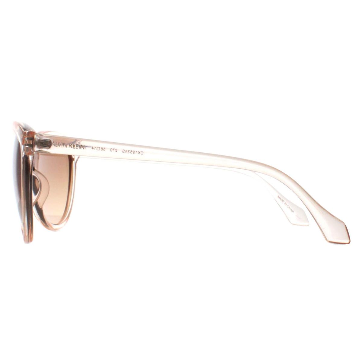 Übergroße Cat-Eye-Sonnenbrille mit Farbverlauf