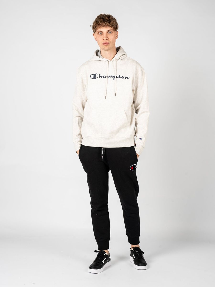 Klassischer Kapuzenpullover mit Logo-Schriftzug