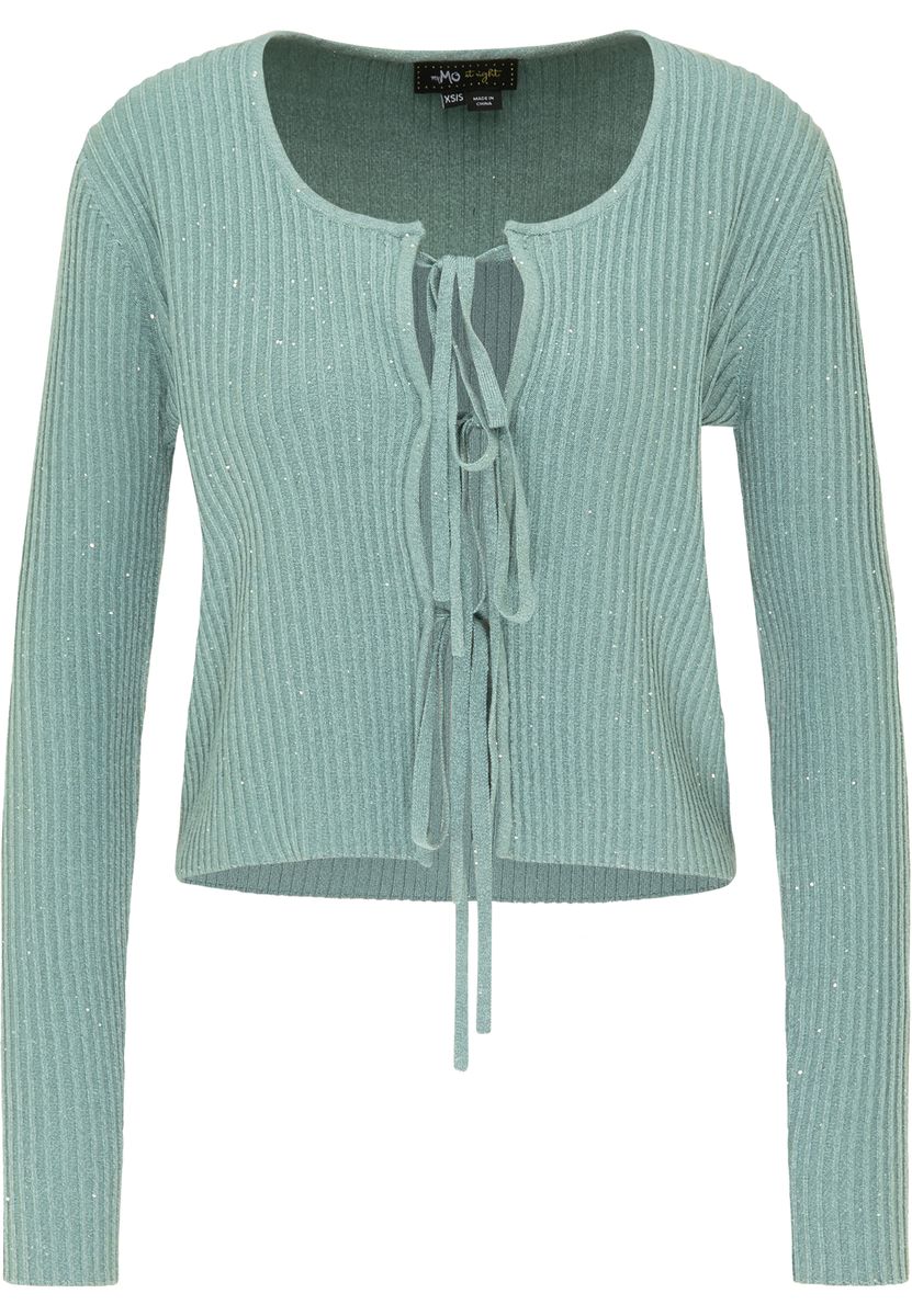Mymo Strickjacke Damen Minze