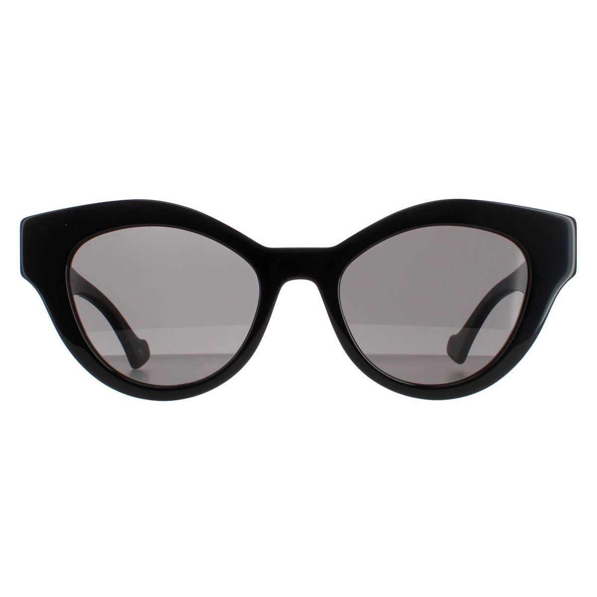 Schwarze Cat-Eye Sonnenbrille