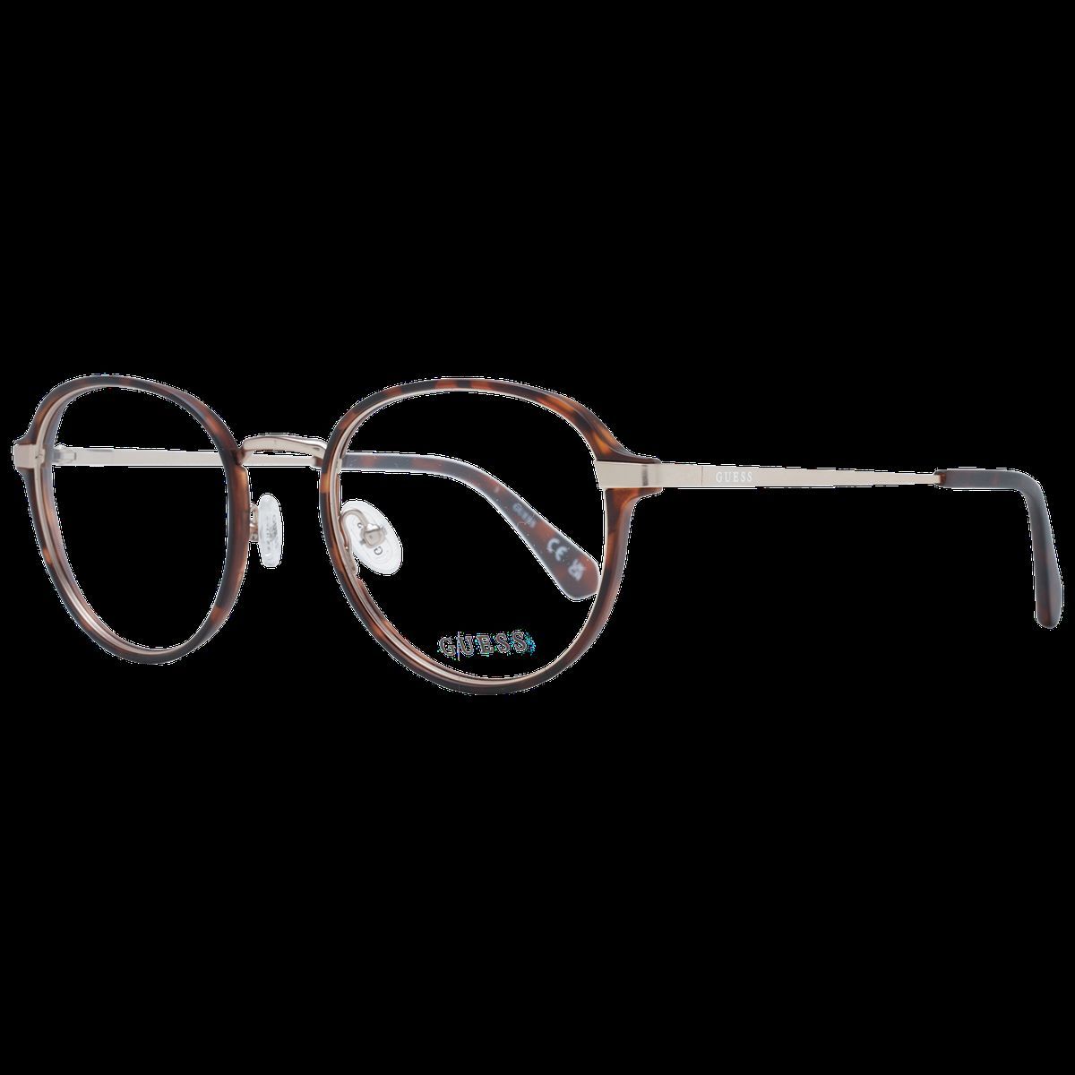 Runde Brille mit Schildpattmuster