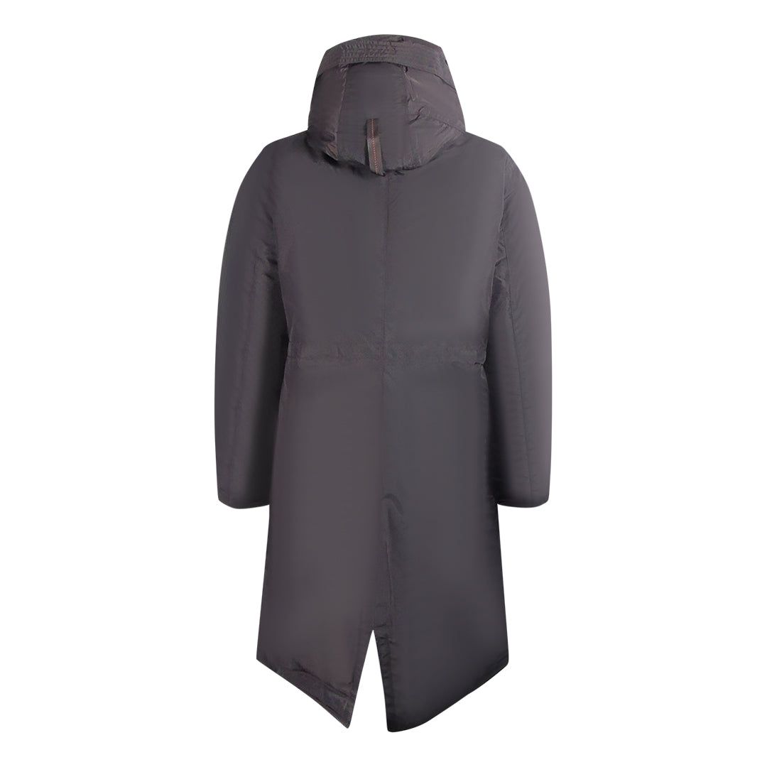 Isolierter Daunenparka mit Kapuze