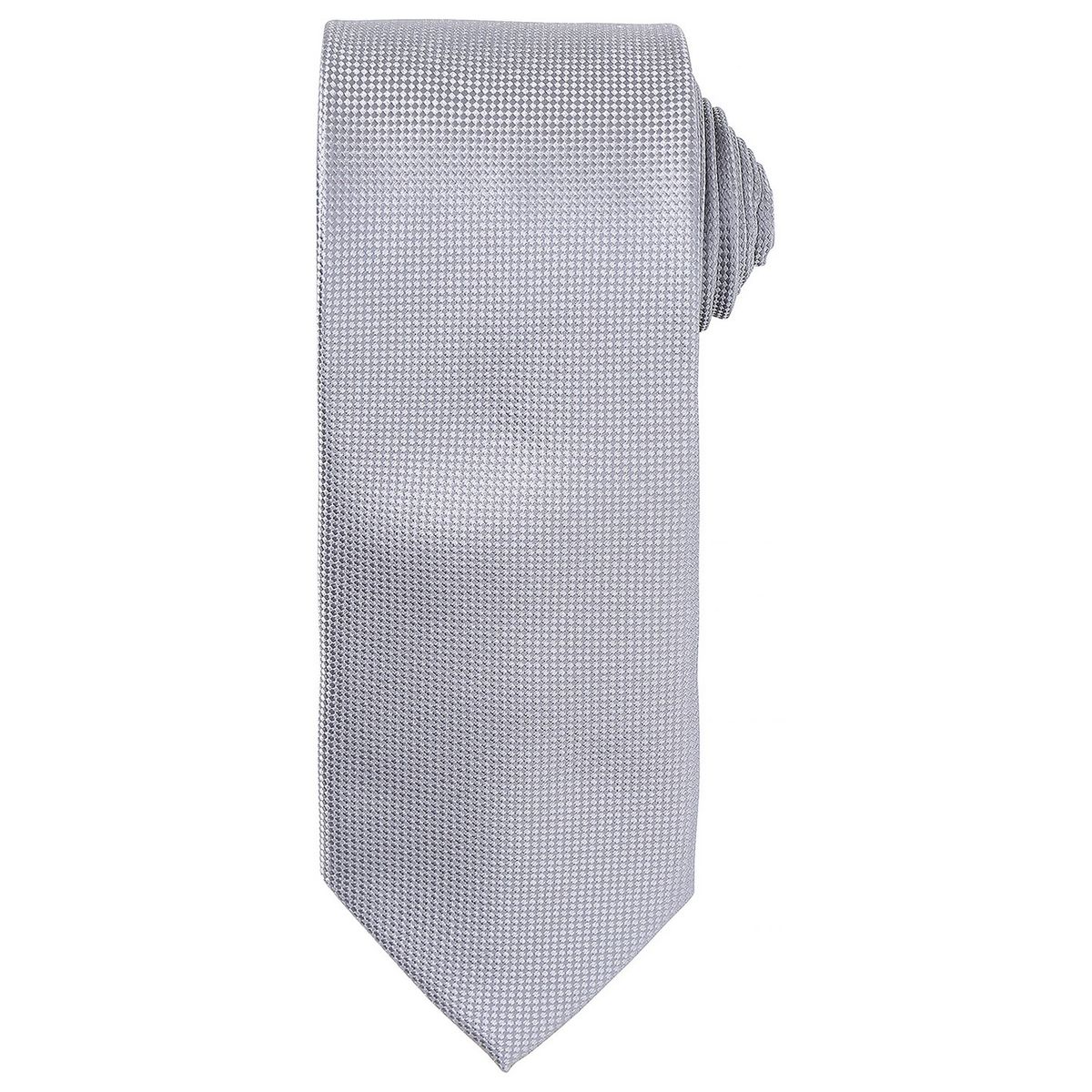 Premier - Krawatte für Herren/Damen Unisex (Silber)