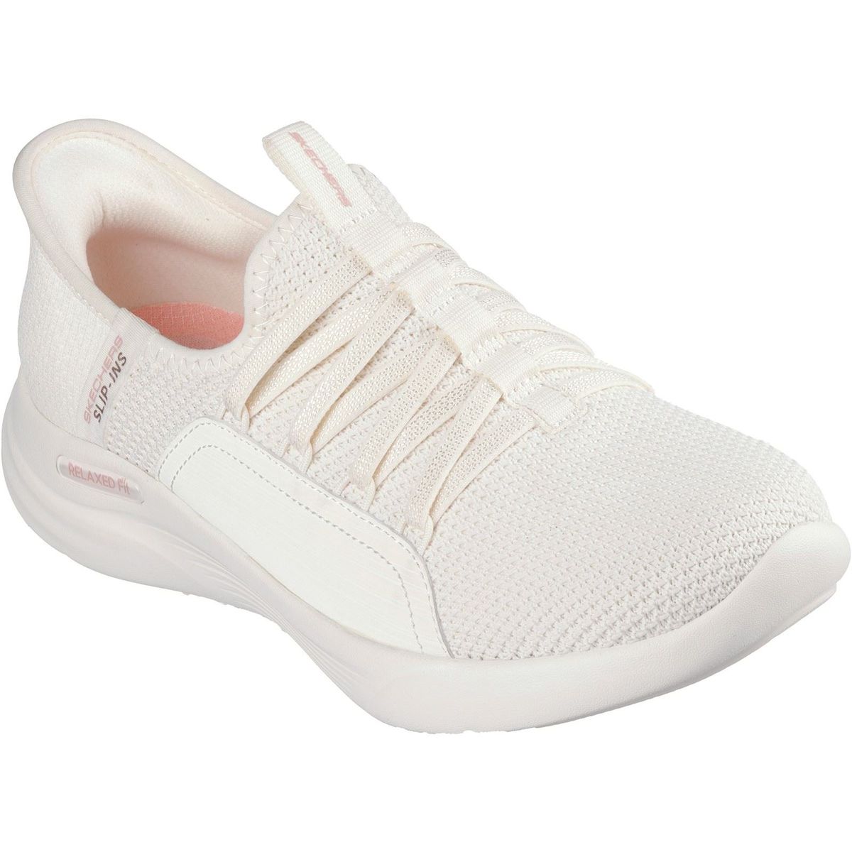 Skechers Relaxed Fit Sport Ballet Chic Textile Damen Sneaker in Off-Weiß
