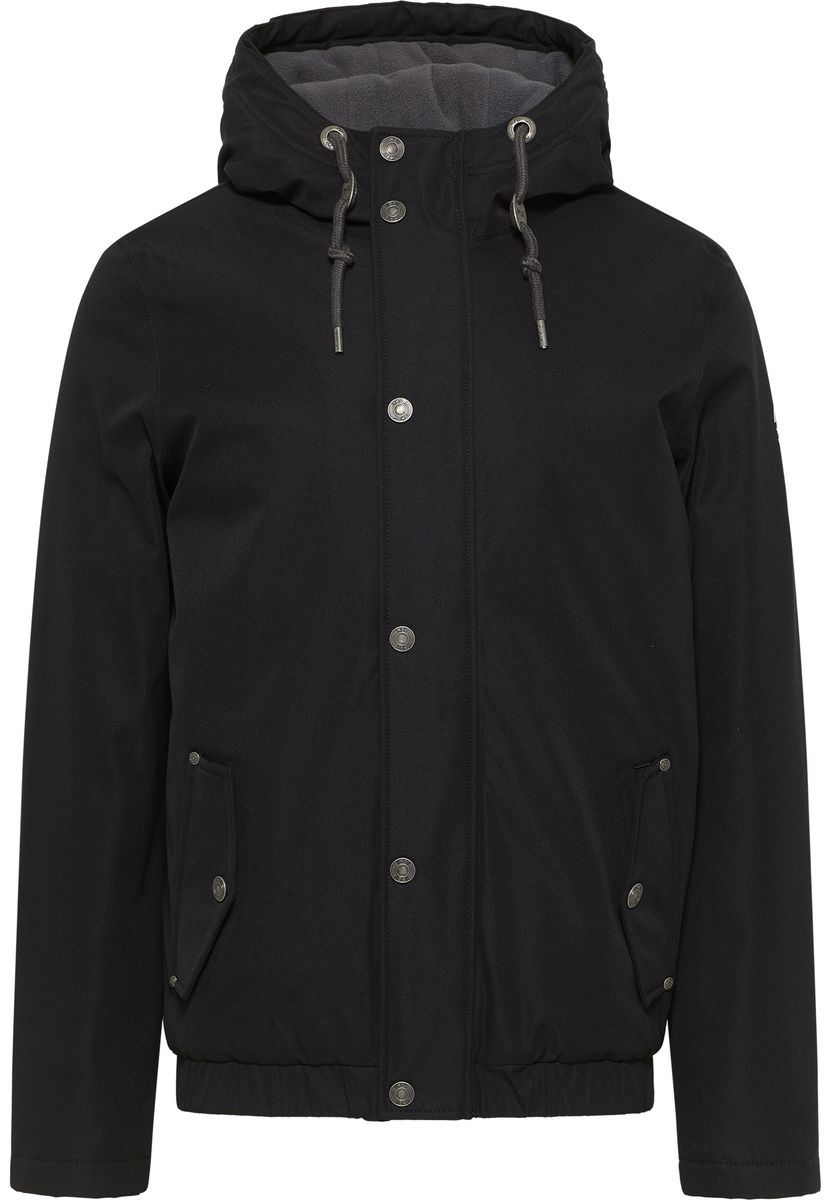 Mo Winterjacke Herren Schwarz