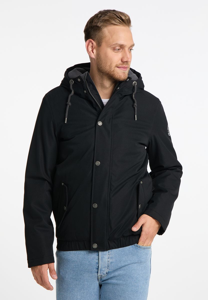 Wetterfester Winterblouson mit Kapuze