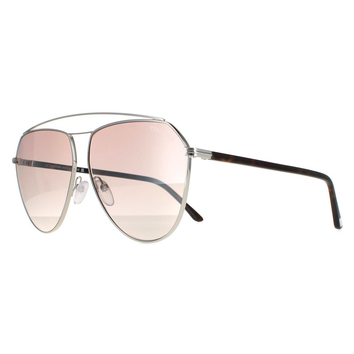 Binx Doppelsteg Aviator-Sonnenbrille