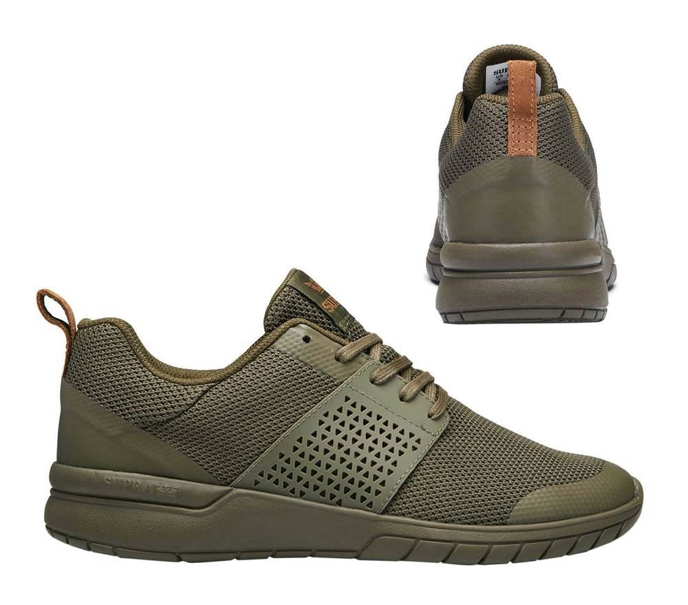Herren Laufschuhe Olivgrün Casual