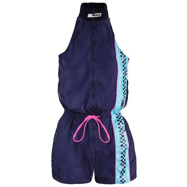 Rennsport-Jumpsuit mit Reißverschluss