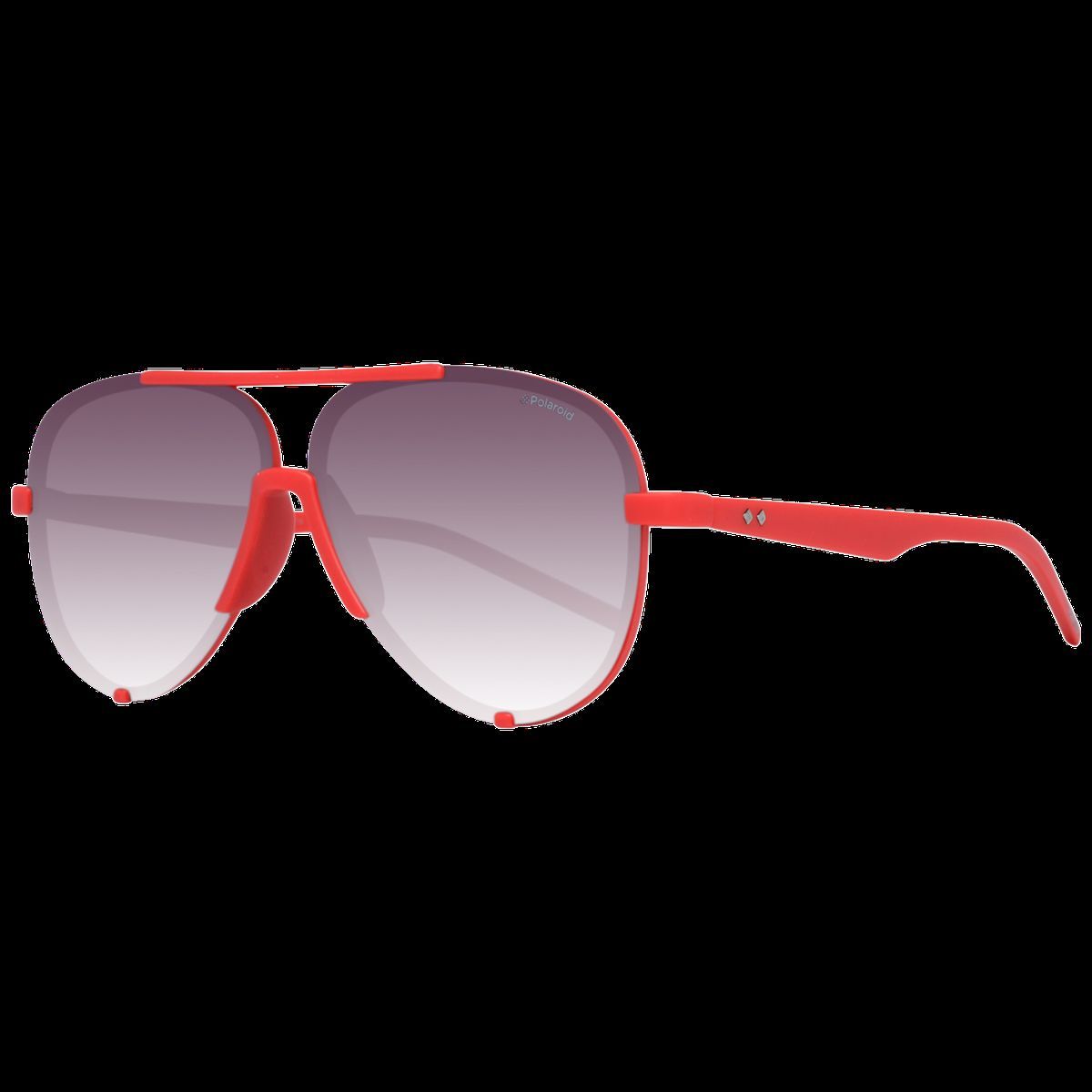 Aviator Sonnenbrille mit rotem Rahmen