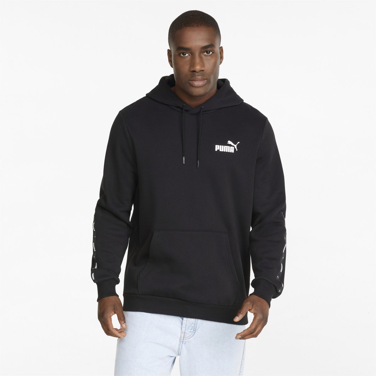 Herren Logo Hoodie mit lockerer Passform