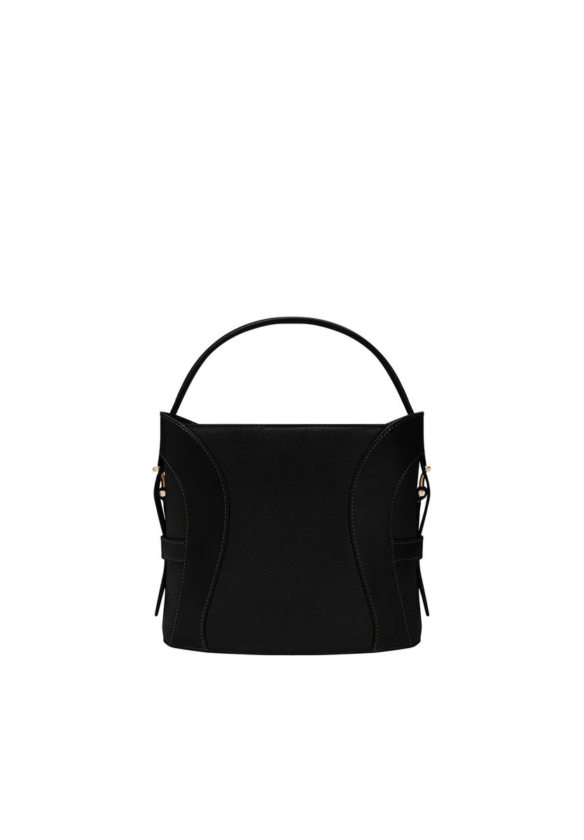 AIGNER Henkeltasche, Leder, für Damen, schwarz, 99