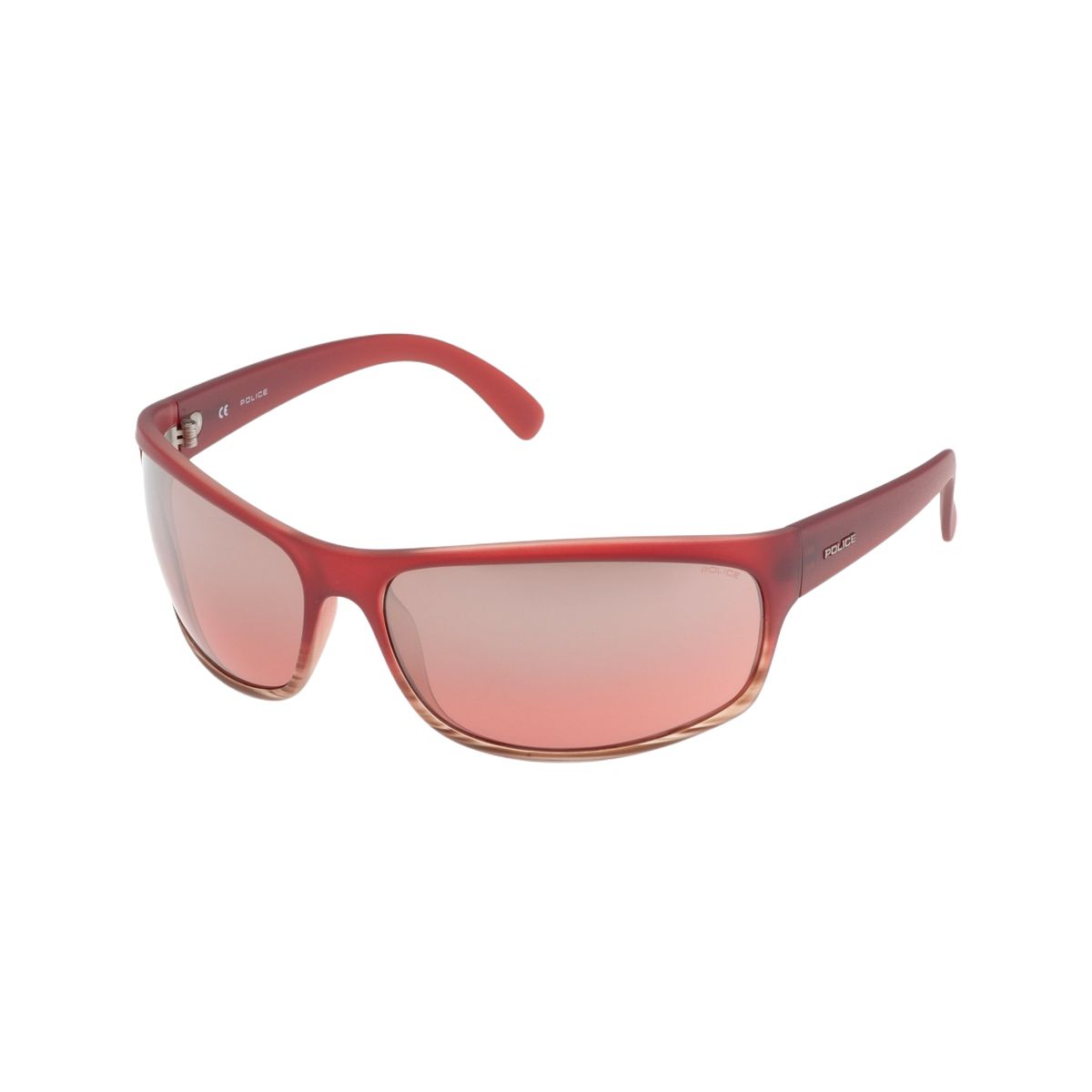 Rote Spritzguss Unisex Sonnenbrille