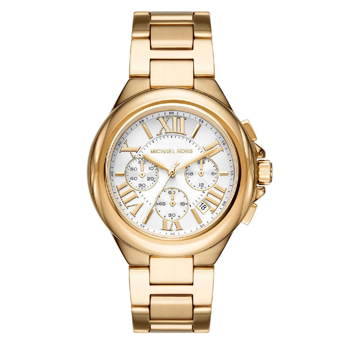 Damen Chronograph Uhr, Goldfarben