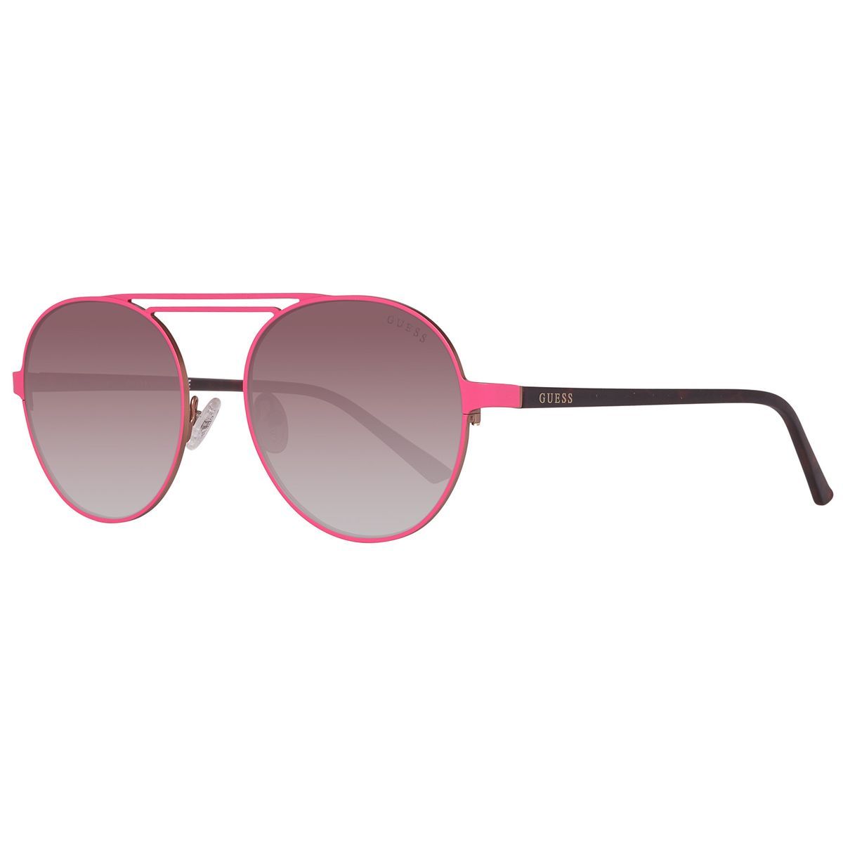 Runde Pilotenbrille in Pink
