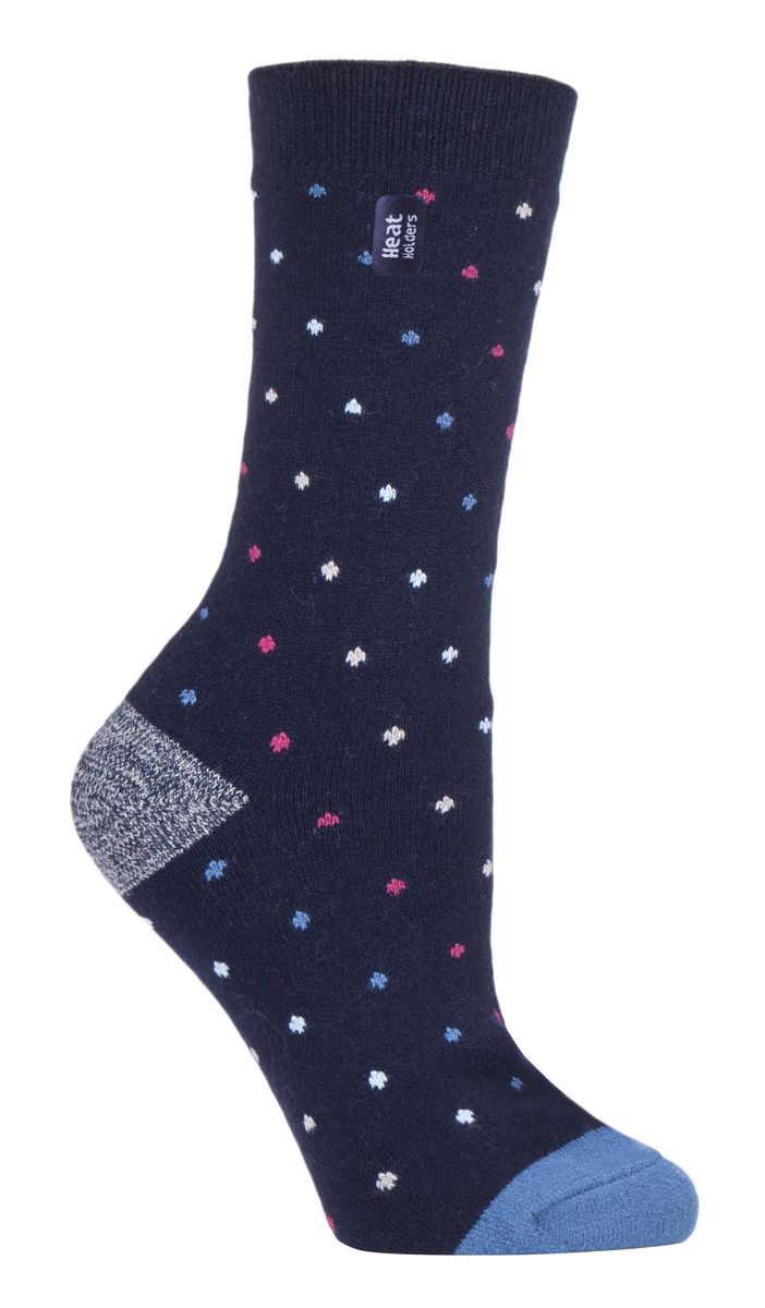 Heat Holders Damen Ultra Lite Thermo-Socken mit gebürstetem Innengarn, Marineblau (Beere)