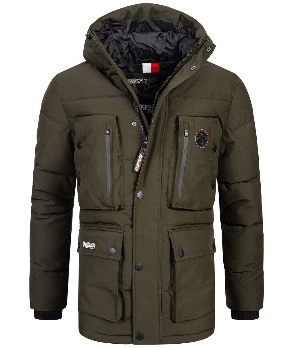 Warme Herren Winterparka Jacke