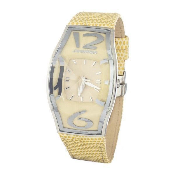 Chronotech Quarzuhr mit Lederarmband