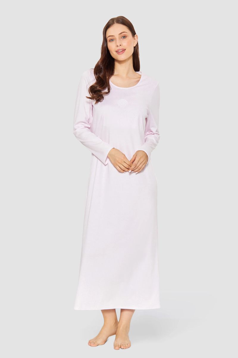 LOUIS FÉRAUD High Class Sleepshirt, Baumwolle, für Damen, rosa, 38