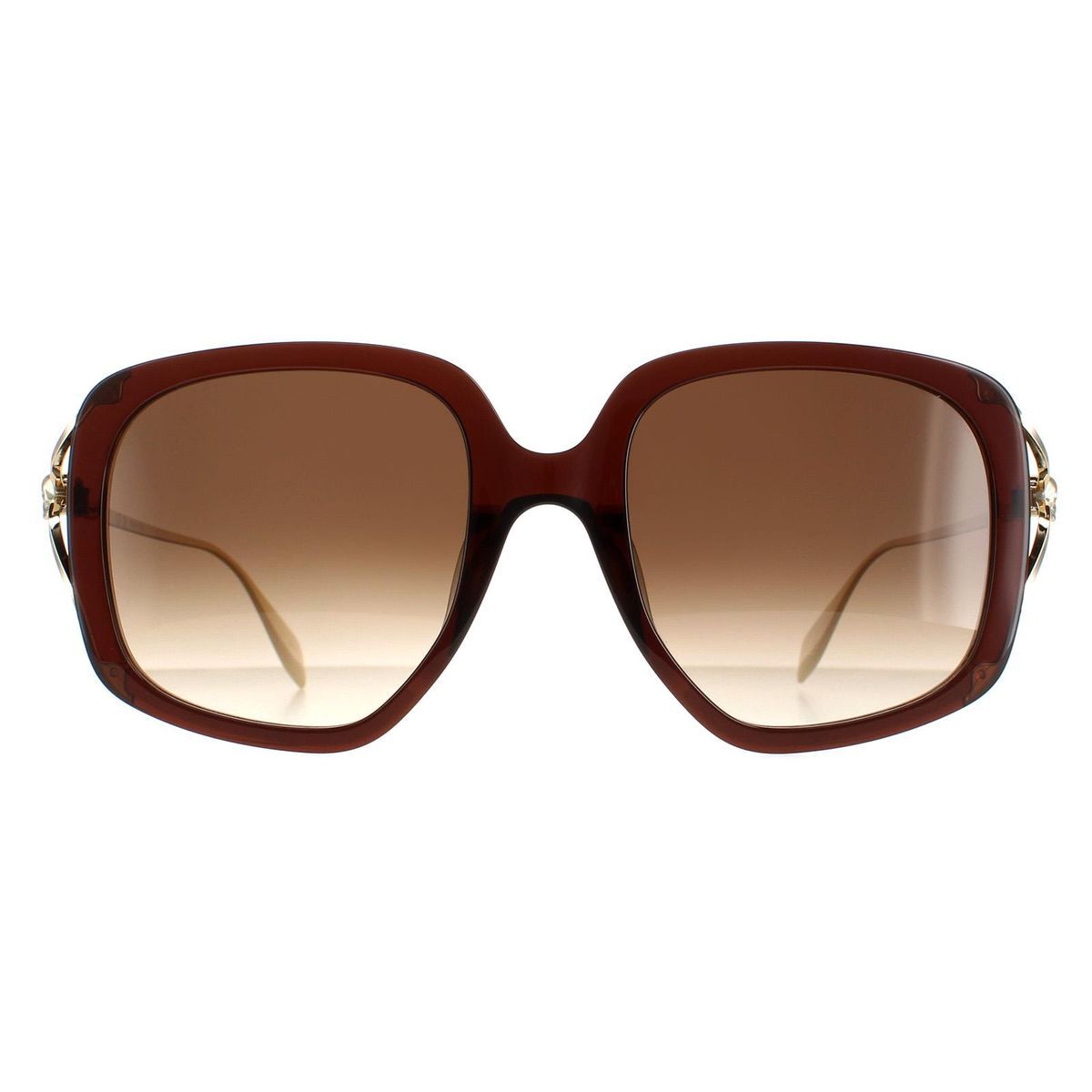 Übergroße Sonnenbrille mit quadratischem Rahmen