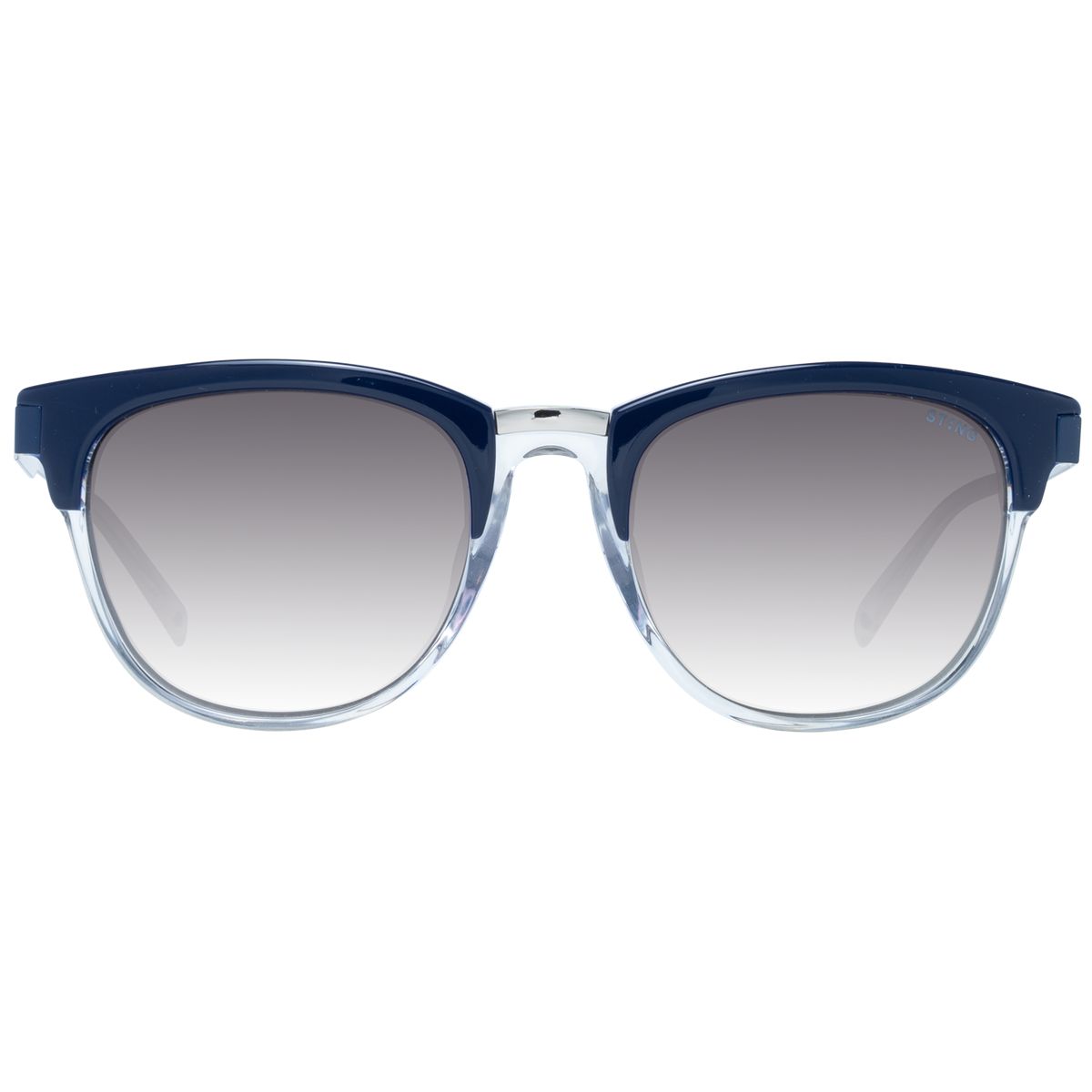 Zweifarbige rechteckige Sonnenbrille mit Verlauf