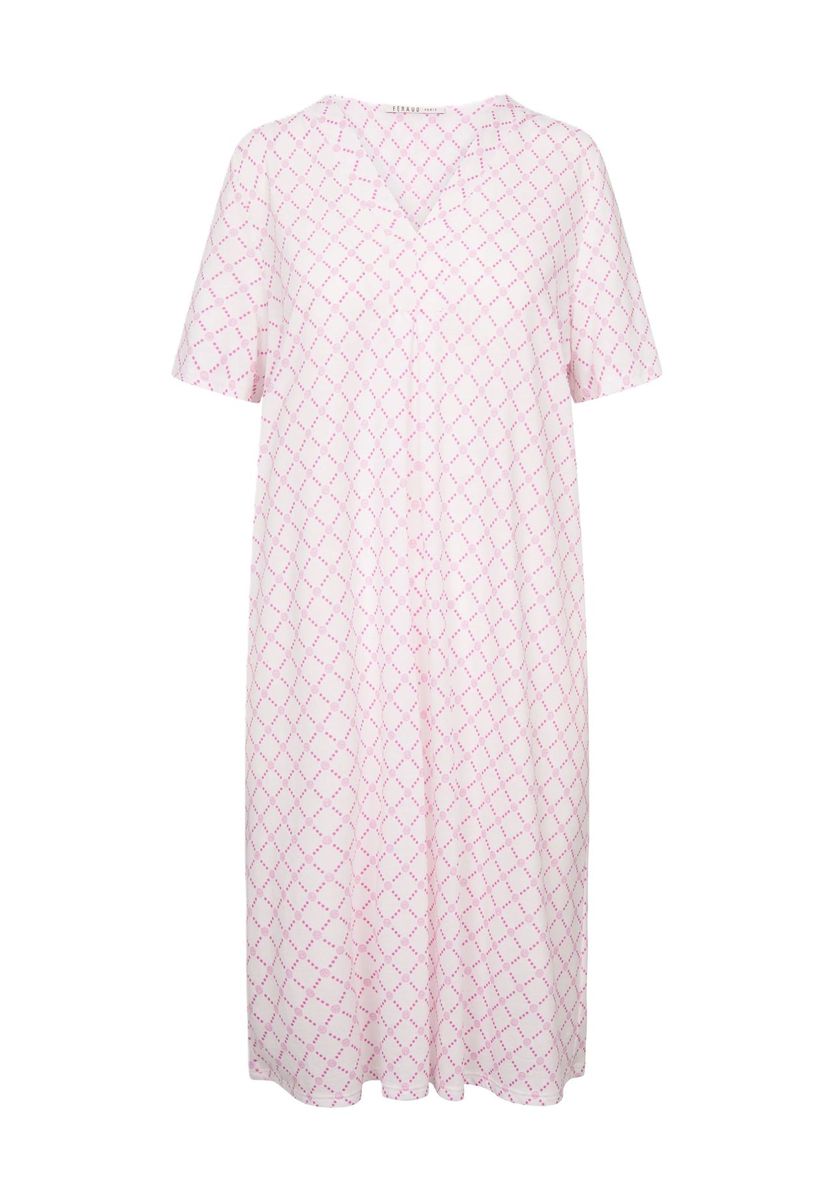 Nachthemd mit entspanntem Print