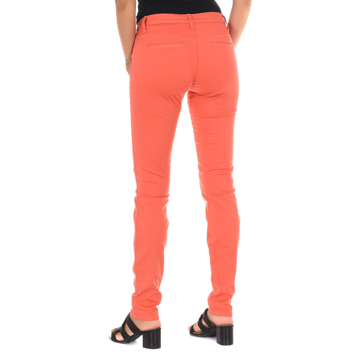 Slim-Fit Baumwoll-Chino-Hose