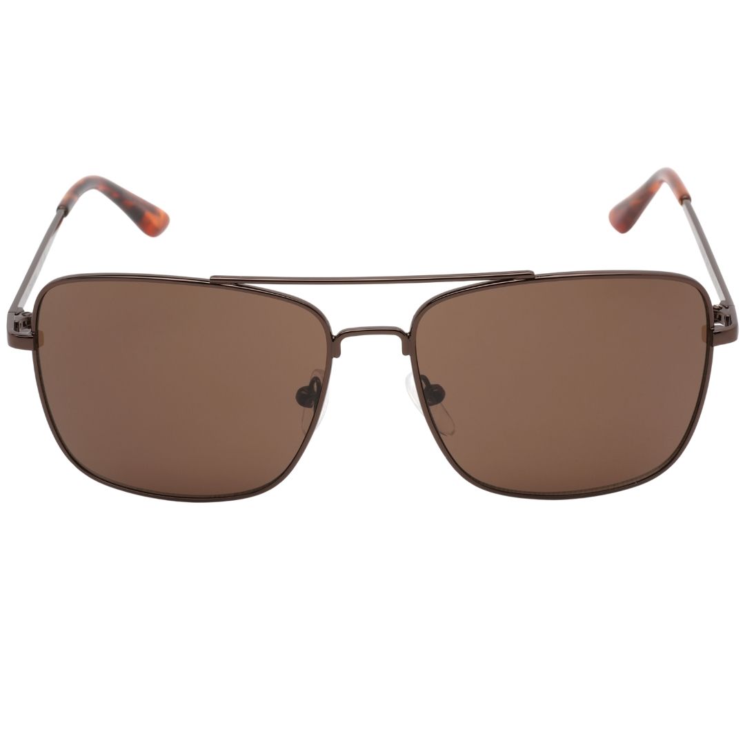 Quadratische Aviator-Sonnenbrille